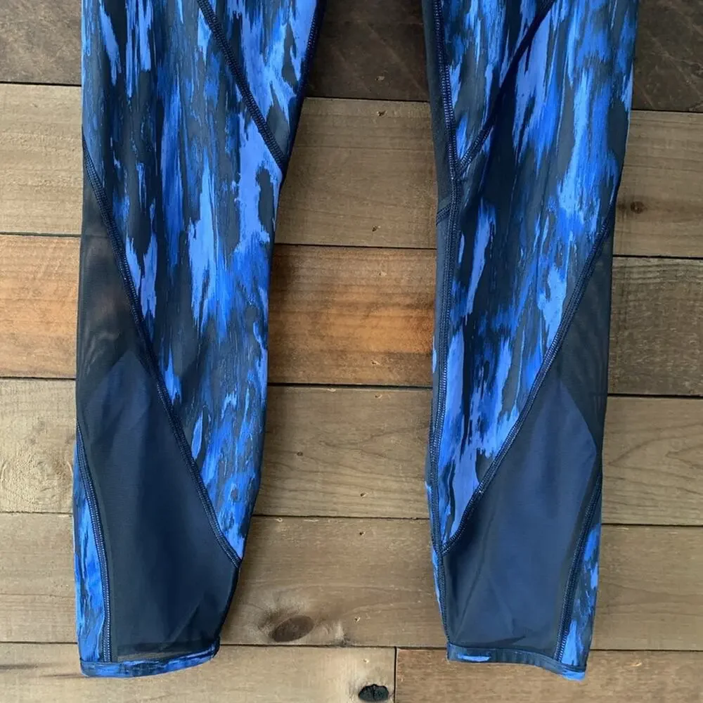 Lululemon Pace Rival Crop *Full-On Luxtreme Painted Animal Sprinkler Black